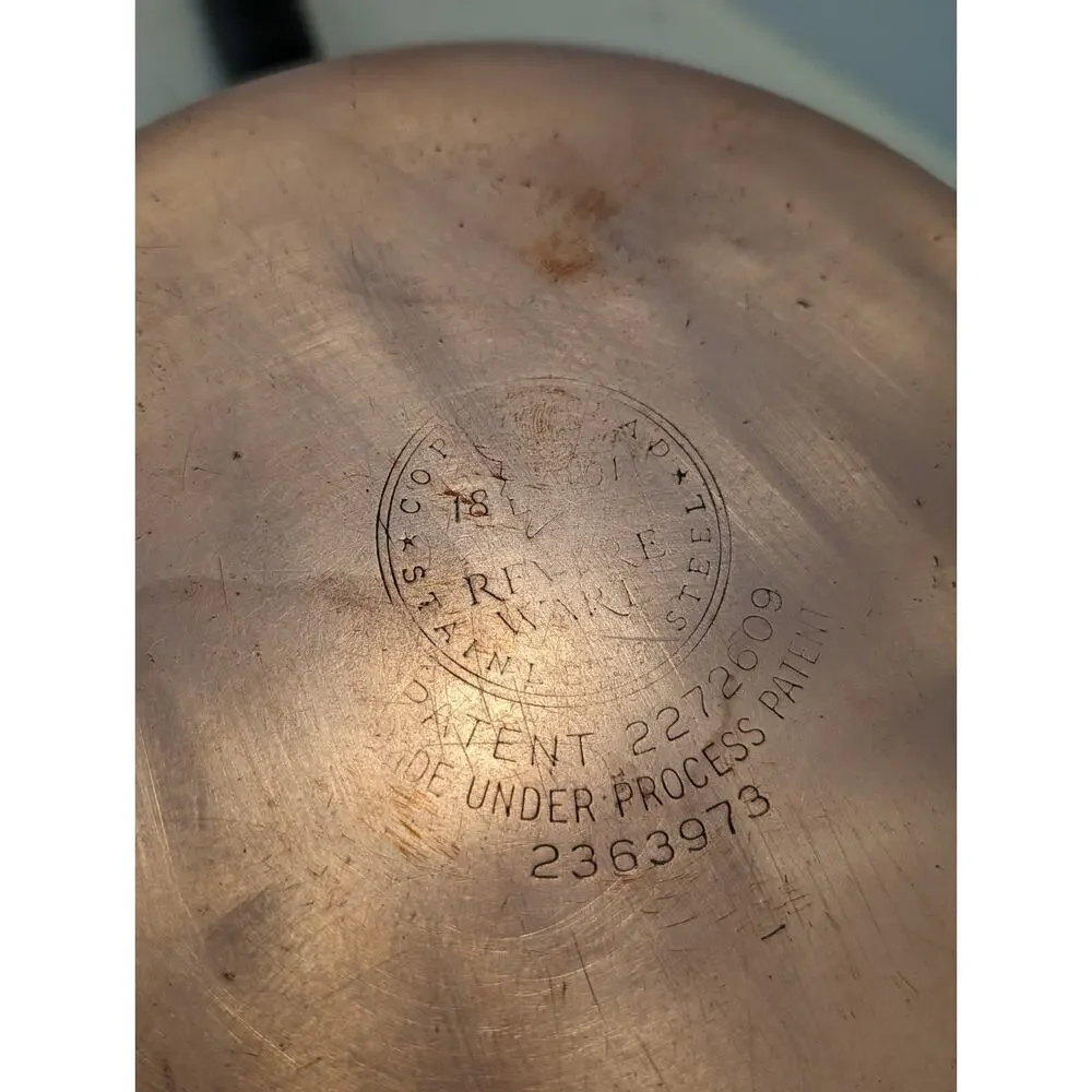 Revere Ware Copper Clad Stainless Steel 2 Quart Pot